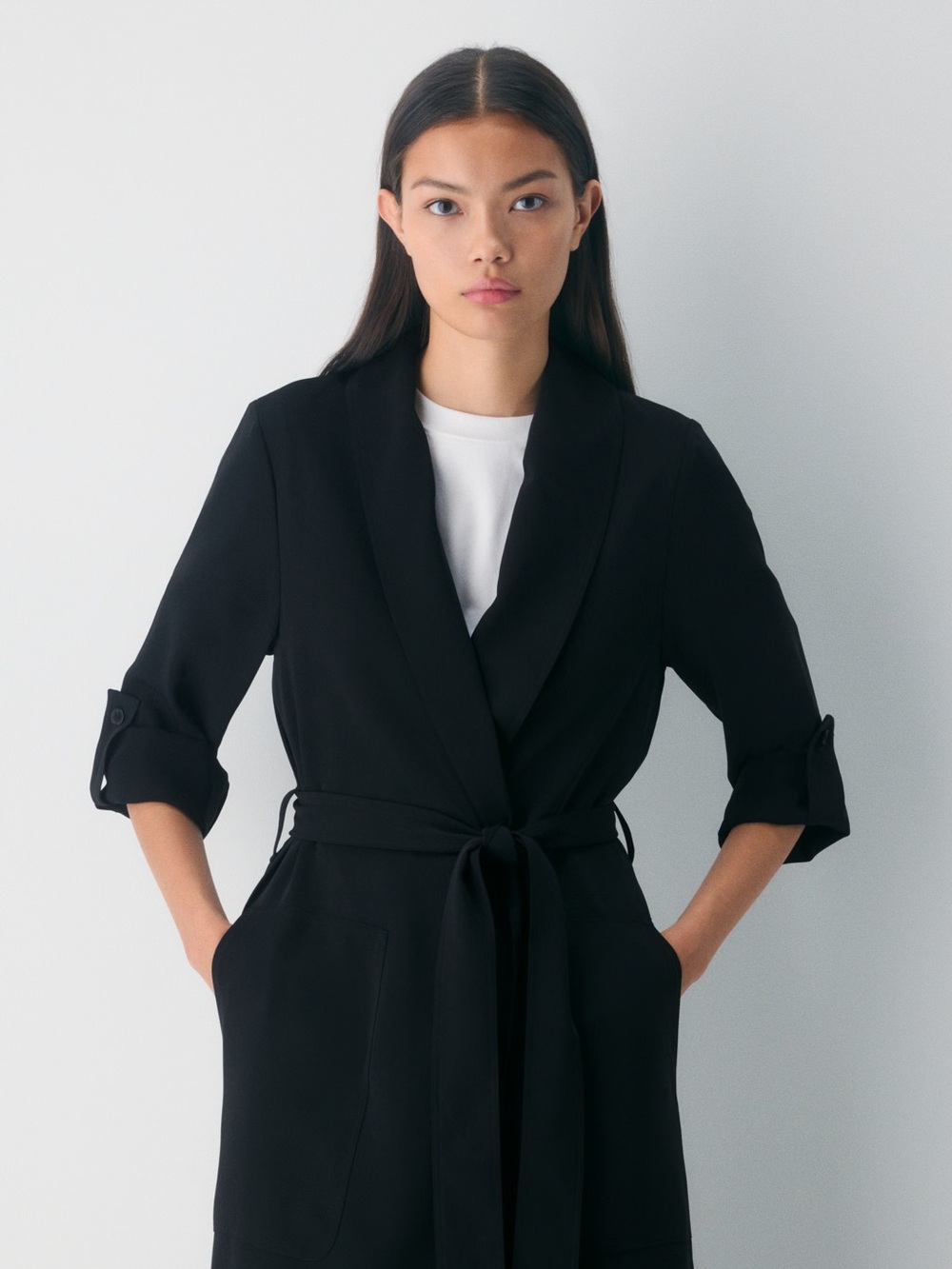 NWT BABATON Mid-Kahlo Jacket Black